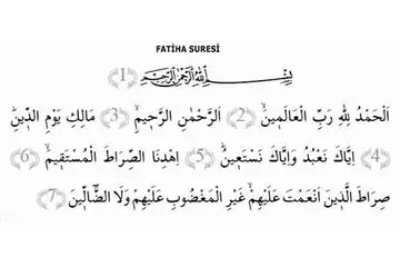 Fatiha Suresi Kaç Ayettir?